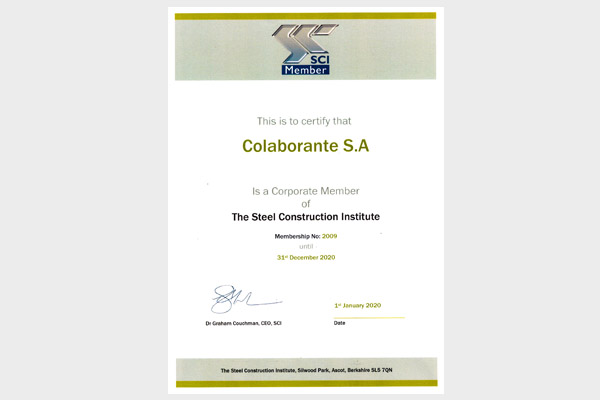 Membro SCI - The Steel Construction Institute